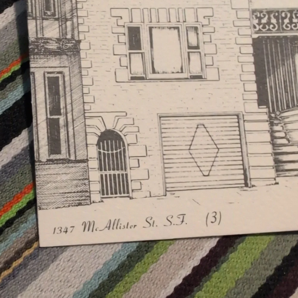 Vintage Victorian San Francisco Artist Robert M. Sebring Art Print Card Set Rare